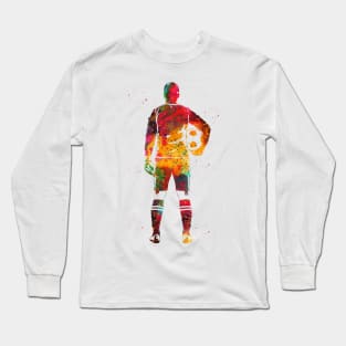 Soccer Player Goalkeeper Long Sleeve T-Shirt